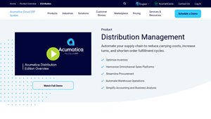 Acumatica - Distribution Management Software
