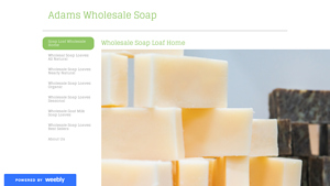 Adams Wholesale Soap - Handmade Soap Loaves