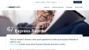 AdaptHealth - ExpressReorder Medical Supplies