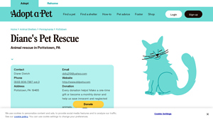 Diane's Pet Rescue - Animal Adoption Services