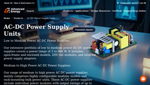 Advanced Energy - AC-DC Power Supply Units