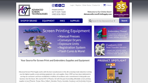 Advanced Screen Print Supply - Screen Printing Equipment