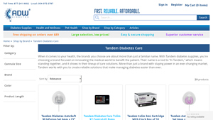 Tandem Diabetes Care - Infusion Set & Control-IQ Pump