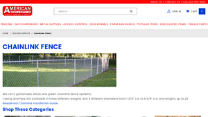 American Fence & Supply Co. - Chainlink Fence Systems