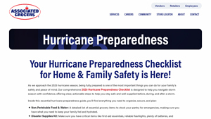 AGBR - 2025 Hurricane Preparedness Checklist