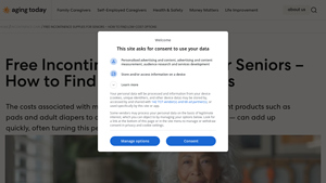 Aging Today - Incontinence Supplies for Seniors