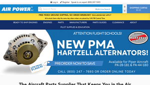 Air Power Inc. - Aircraft Parts & Engines
