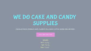 A & J Cake and Candy Supplies - Chocolate Melts and Sprinkles