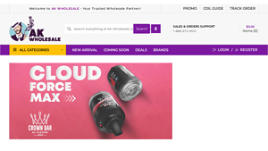 AK Wholesale - Vaping Products