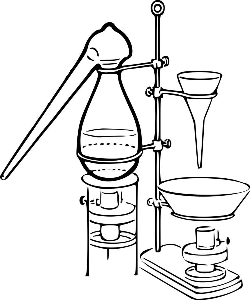 A stock image illustrating alchemist's supplies 5e concepts