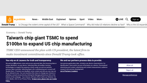 TSMC - Semiconductor Manufacturing Expansion