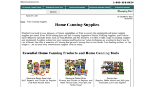 All American Canner - Home Canning Supplies
