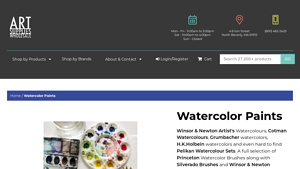 Watercolor Paints - Winsor & Newton, Grumbacher, Holbein