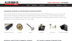 Allen Door - Garage Door Parts
