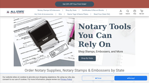 All State Notary Supplies - Notary Stamps & Seals