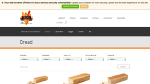 Alpha Baking Company - Variety of Bread Products