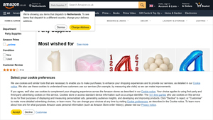 Amazon - Party Supplies