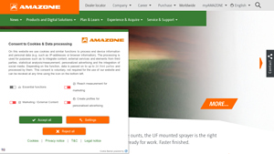 AMAZONE - UF Mounted Sprayer