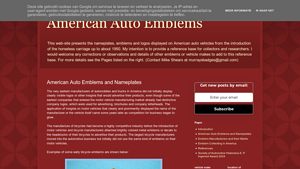 American Auto Emblems - Historical Reference