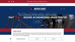American Filament - 3D Printing Filaments