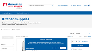 American Hotel - Kitchen Supplies