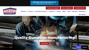 American Made Dumpsters - Diverse Waste Solutions