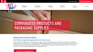 American Paper & Packaging - Wholesale Corrugated Shipping Boxes