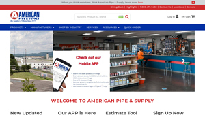 American Pipe & Supply - Wide Range of Industrial Products