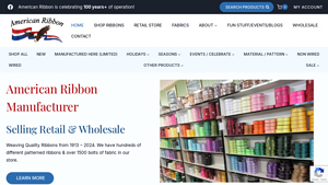 American Ribbon - Wide Variety of Ribbons and Fabrics