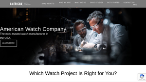 American Watch Company - Custom Watch Manufacturing