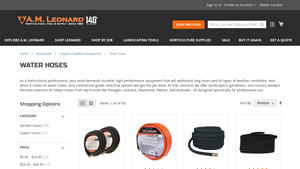 A.M. Leo - Commercial-Grade Water Hoses