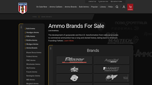 Ammo.com - Key Ammo Brands