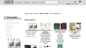 Amos Advantage - Stamp Supplies & Scott Catalogs