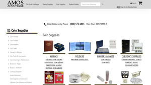 Amos Advantage - Coin Supplies