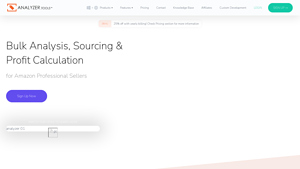 Analyzer Tools - Bulk Analysis & Profit Calculation Software