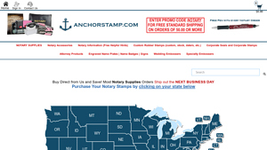Anchor Stamp - Notary Supplies & Custom Stamps
