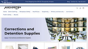 Anchortex - Detention Supplies and Inmate Care Products