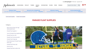Andersons - Parade Float Supplies