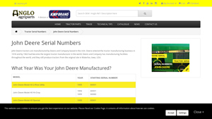 John Deere - Tractors