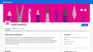Notions Marketing Corporation - Creative Arts Distribution