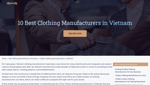 Appareify - Top Apparel Manufacturers in Vietnam
