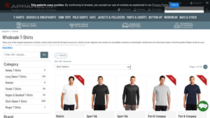 Apparel - Blank T-Shirts
