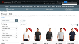 Apparel - Wholesale Blank T-Shirts
