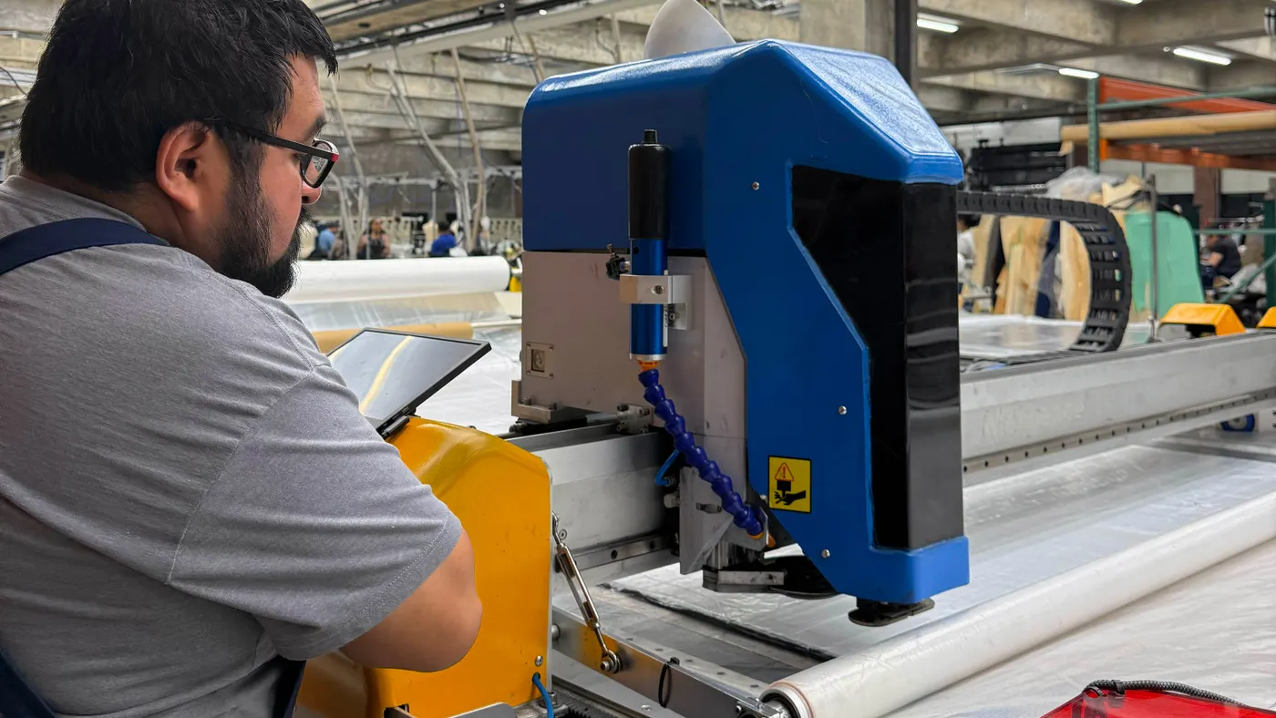 A stock image illustrating apparel manufacturers in usa concepts