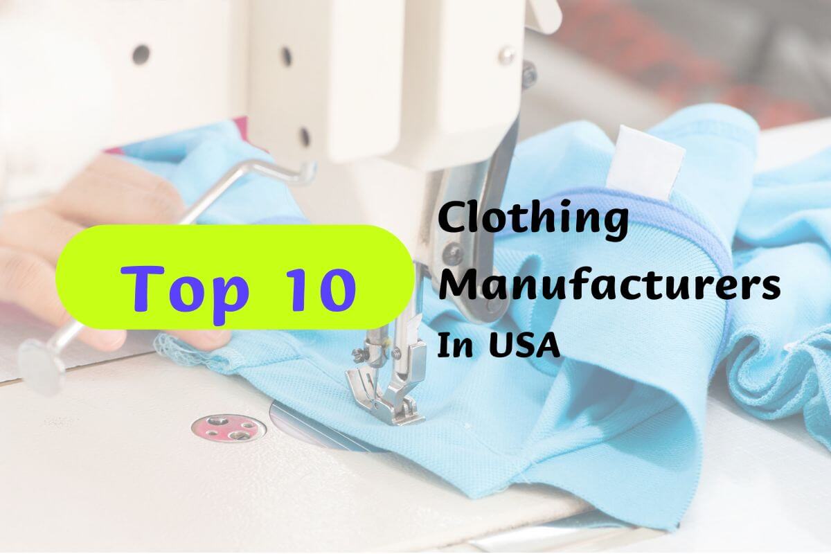 A stock image illustrating apparel manufacturers in usa concepts