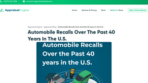 Automobile Recalls - Key Statistics