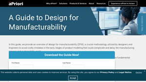 aPriori - Design for Manufacturability Guide