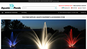 Aquatic Ponds - Essential Fish Pond Supplies