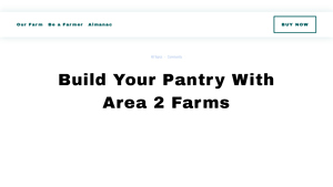 Area2Farms - Organic Fresh Produce & Grains