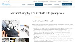 Arlisman - Custom T-Shirt Manufacturing